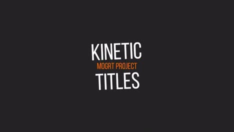 Kinetic-Titles