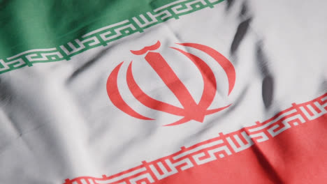 Studio-Stilllebenaufnahme-Der-Iranischen-Flagge-Von-Fußball-Weltcup-Gruppenphasenmannschaften-2022-1