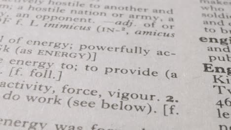Close-Up-On-Page-Of-Dictionary-With-Definition-Of-Word-Energy