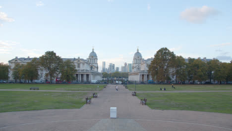 View-Of-Old-Royal-Naval-College-With-City-Skyline-From-Greenwich-Park-2