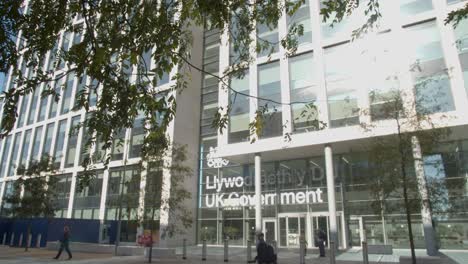 Exterior-Of-HMRC-Building-In-Central-Square-Cardiff-City-Centre