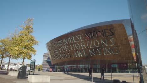 Exterior-Of-Millennium-Centre-In-Cardiff-Wales-With-Modern-Architecture-1