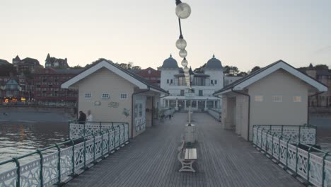 View-From-Penarth-Pier-In-Wales-Towards-Town-At-Dusk-3