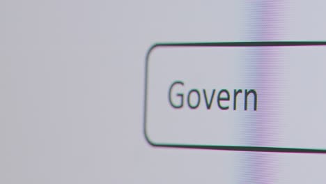 Close-Up-Of-Screen-With-Person-Typing-Government-Debt-Into-Computer-Search-Engine