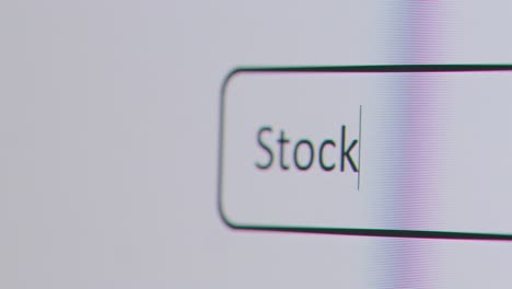 Close-Up-Of-Screen-With-Person-Typing-Stock-Market-Forecast-Into-Computer-Search-Engine