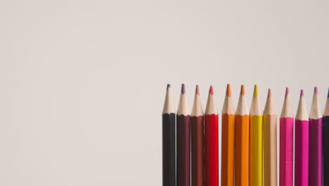 Studio-Shot-Of-Multi-Coloured-Pencils-Against-White-Background-2