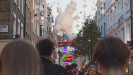 Close-Up-Of-Christmas-Decorations-Above-London-UK-Carnaby-Street-12