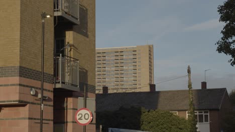 Inner-City-Housing-Development-With-High-Rise-Tower-Block-In-London-UK-4
