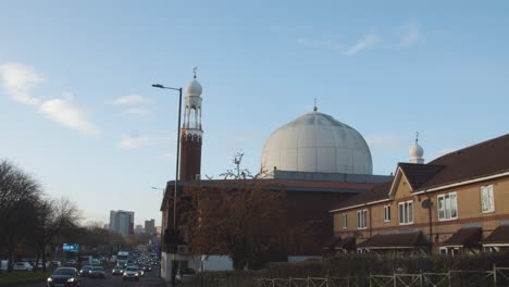 Kuppel-Und-Äußeres-Der-Zentralen-Moschee-Von-Birmingham-In-Birmingham-Uk-1