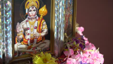 Turning-Altar-Showing-Depictions-Of-Hindu-Goddesses-During-Navratri-Celebrations-1
