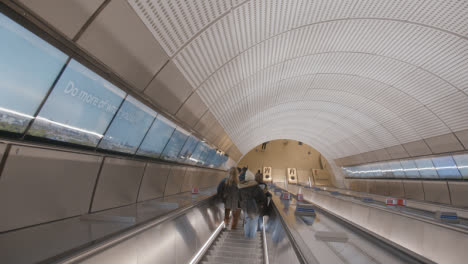 Commuter-Passengers-On-Escalators-At-Underground-Station-Of-New-Elizabeth-Line-At-London-Liverpool-Street-UK-6