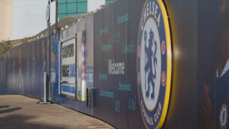 Signage-Outside-Stamford-Bridge-Stadium-Home-Ground-Chelsea-Football-Club-London-