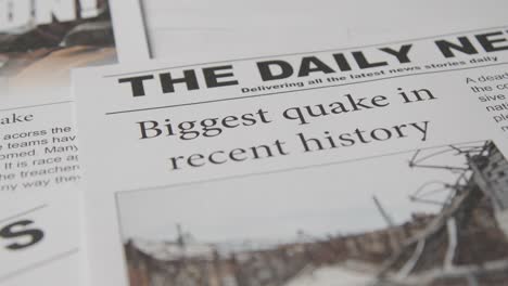 Newspaper-Headline-Featuring-Devastation-Caused-By-Earthquake-Disaster-18