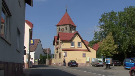 Germany-Rhinelalnd-Platz-village-church