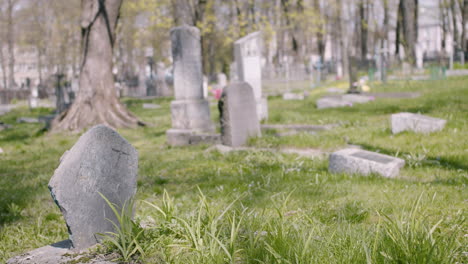 Cementerio-Con-Lápidas-En-Una-Zona-Urbana-En-Un-Día-Soleado-7
