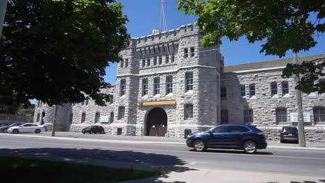 Princess-of-Wales-Own-Regiment-armouries-in-Kingston,-Ontario-Canada