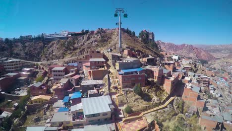 The-Mi-Teleférico-cable-car-system-running-over-a-local-soccer-field-in-La-Paz,-Bolivia,-South-America-1