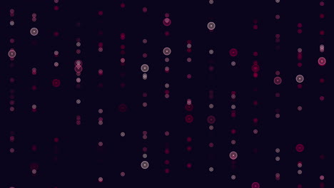 Symmetrical-grid-of-overlapping-red-circles-on-dark-background