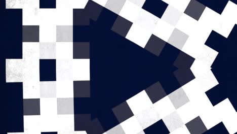 A-Blue-And-White-Background-With-Pixel-Art