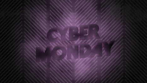 Cyber-Monday-with-purple-laser-stripes