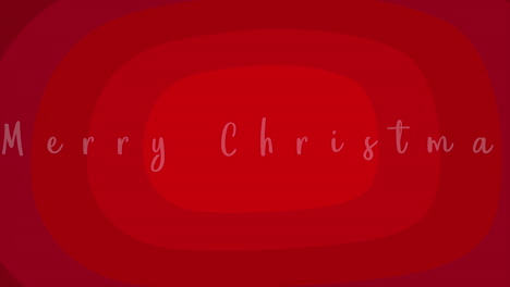 Feliz-Navidad-Con-Patrón-De-Círculos-Rojos-En-Degradado