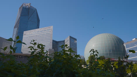 Wolkenkratzer-Im-Geschäftsviertel-La-Défense-Von-Paris,-Frankreich-3