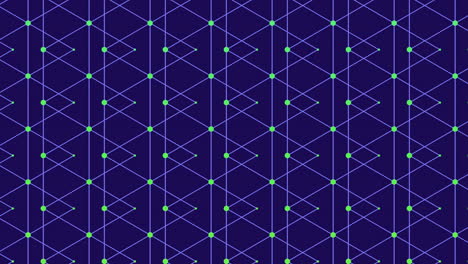 Fesselndes-Geometrisches-Muster-In-Blau-Und-Lila-Mit-Rauten-Und-Linien-In-Gitterform