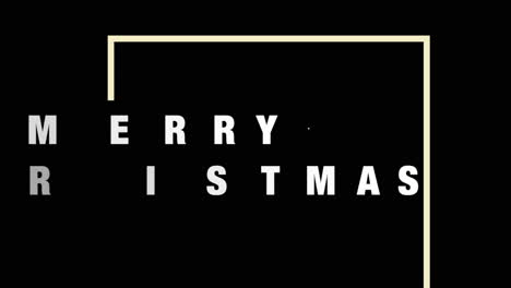 Modern-Merry-Christmas-text-with-lines-on-black-gradient