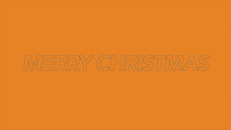 Modern-Merry-Christmas-text-on-yellow-gradient