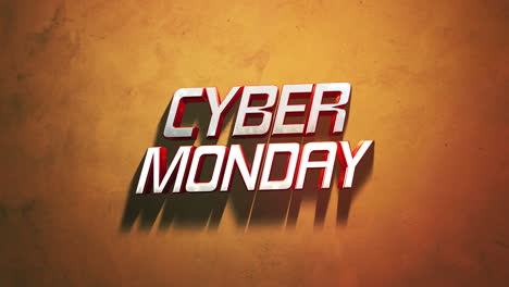 Lebendiger-Und-Moderner-Cyber-Monday-Text-Auf-Orangefarbenem-Farbverlauf