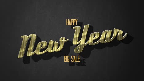Retro-Happy-New-Year-and-Big-Sale-text-set-on-a-black-grunge-texture