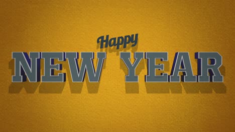 Retro-Happy-New-Year-text-set-on-a-yellow-grunge-texture
