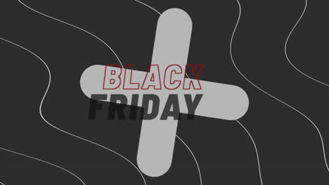 Moderner-Black-Friday-Text-Mit-Kreuz-Auf-Schwarzem-Farbverlauf