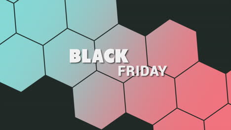 Modern-Black-Friday-text-with-hexagons-pattern-on-black-gradient