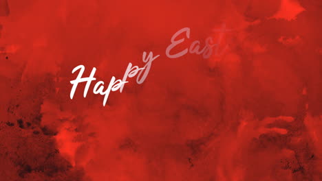 Fluid-red-watercolor-Happy-Easter-in-blurred-cursive