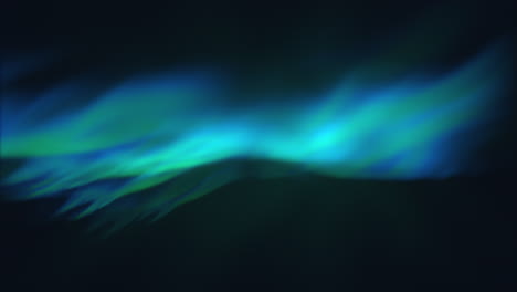 Impresionante-Aurora-Boreal-Azul-Y-Verde-Es-Un-Fenómeno-Natural-Impresionante