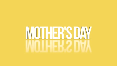 Muttertag-Eine-Herzliche-Feier-In-Leuchtenden-Gelben-Farbtönen