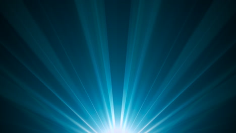 Beaming-energy-radiant-light-burst-from-a-blue-background