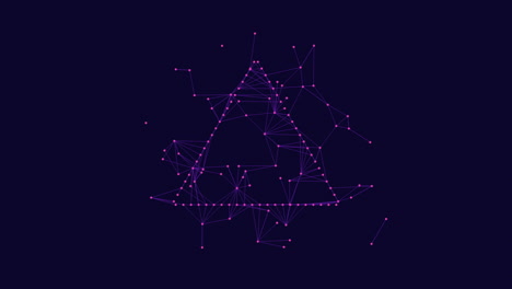 Elegantes-Lila-Dreieck-Eine-Moderne-Geometrische-Darstellung