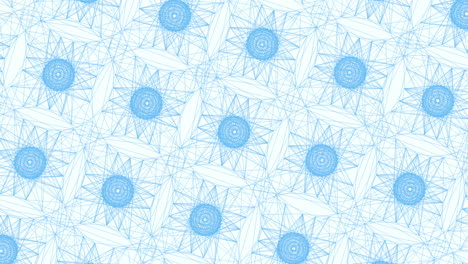 Mesmerizing-blue-and-white-pattern-fabric-or-wallpaper