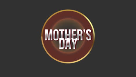 Elegant-Mothers-Day-logo-with-cursive-text-in-golden-circle-on-black-background