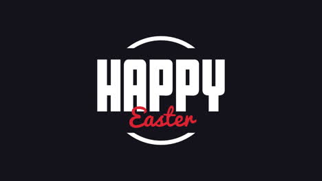 Happy-Easter-event-logo-bold-and-script-fonts-on-black-background