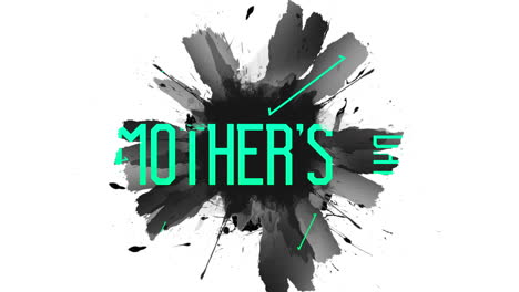 Bold-and-splattered-Mothers-Day-logo-with-black-and-green-color-scheme