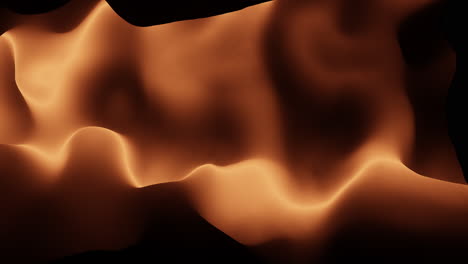 Captivating-close-up-of-vibrant-flame-burning-in-darkness