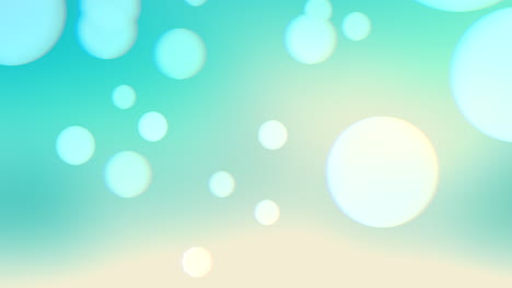 Abstract-blue-and-white-background-with-floating-bubbles
