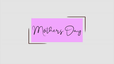 Celebrate-mom-with-heartfelt-handwriting-Mother's-Day-on-a-pink-background