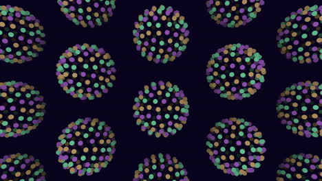 Vibrant-circular-dot-pattern-on-black-background