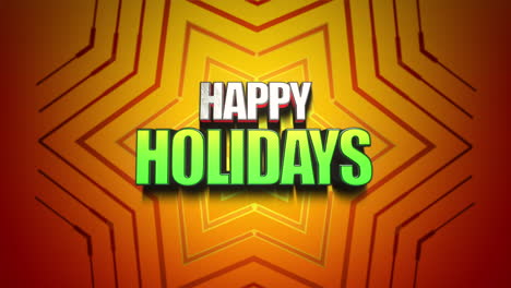 Colorful-geometric-design-Happy-Holidays-text-on-zigzag-triangles-for-festive-greetings