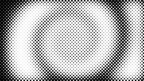 Faszinierende-Kreisförmige-Rasterpunktmuster-Tiefe-Und-Bewegung-Illusion