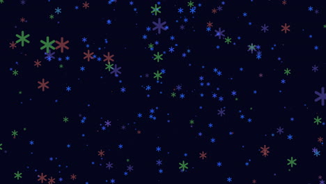 Encantador-Cielo-Nocturno-Estrellas-Vibrantes-Sobre-Un-Misterioso-Fondo-Oscuro